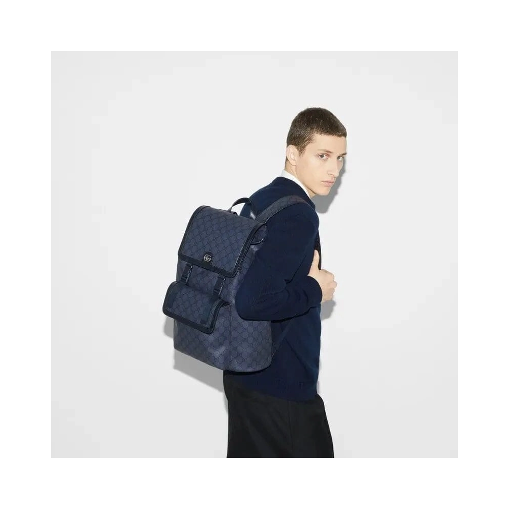 GUCCI OPHIDIA LARGE GG BACKPACK,GUCCI,BAGS