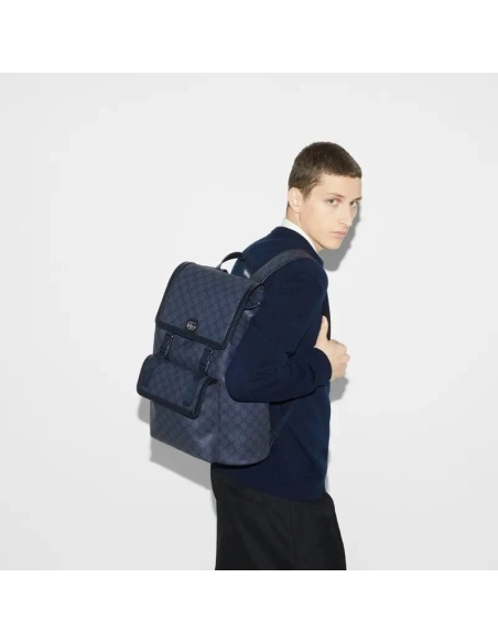 GUCCI OPHIDIA LARGE GG BACKPACK,GUCCI,BAGS