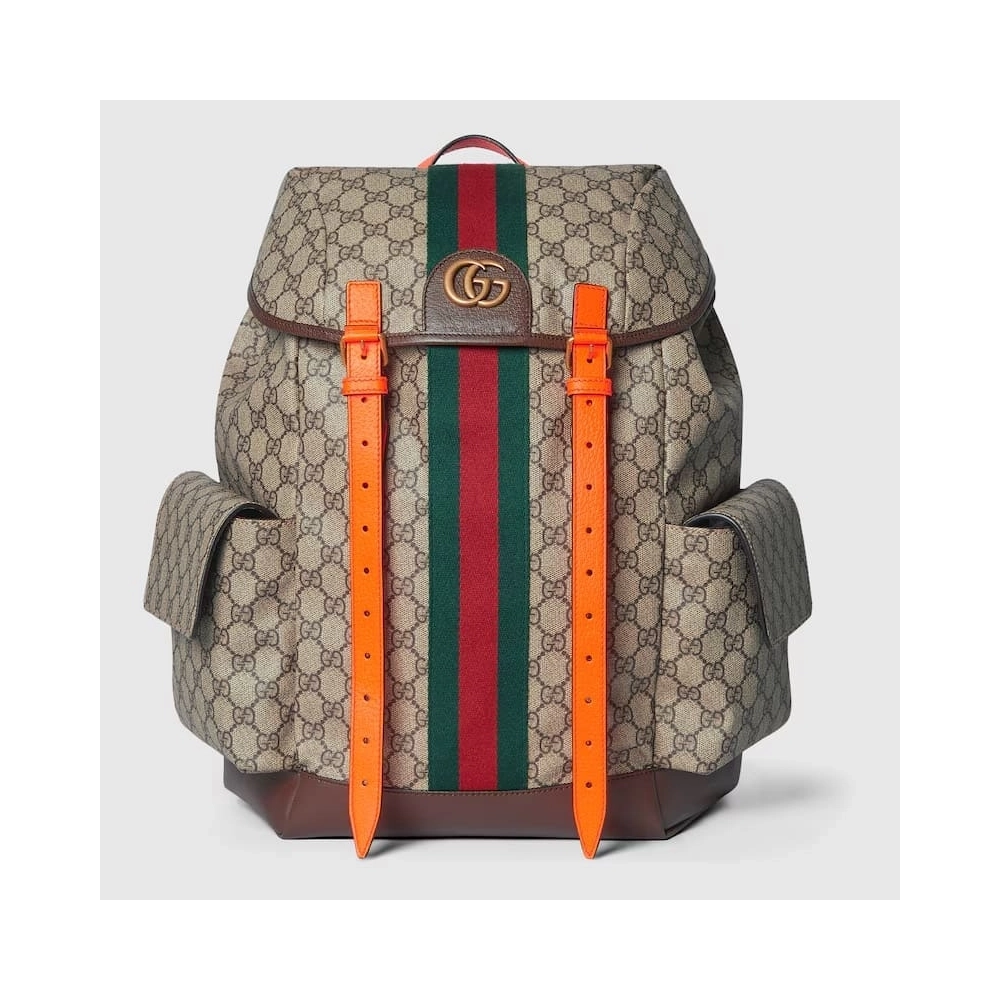 GUCCI OPHIDIA MEDIUM GG BACKPACK,GUCCI,BAGS