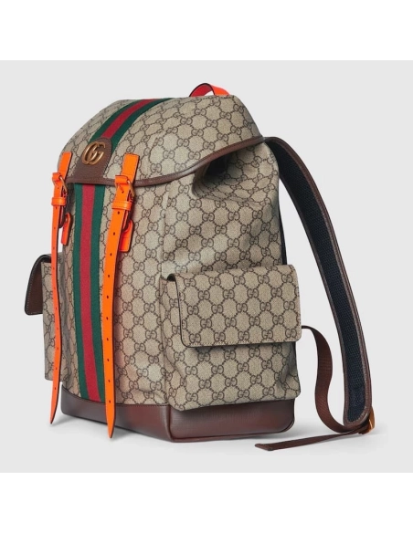 GUCCI OPHIDIA MEDIUM GG BACKPACK,GUCCI,BAGS