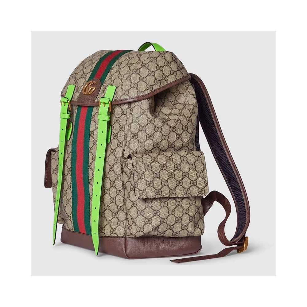GUCCI OPHIDIA MEDIUM GG BACKPACK,GUCCI,BAGS