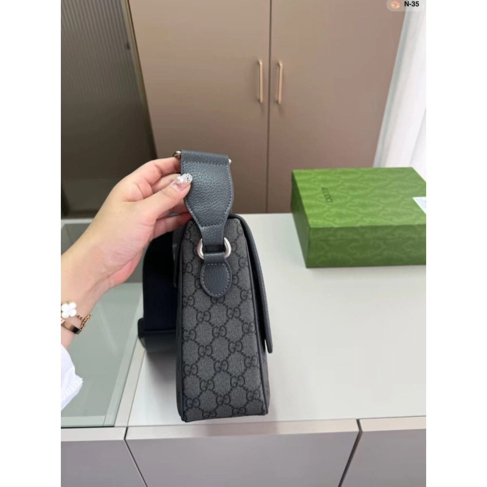 GUCCI OPHIDIA MESSENGER BAG,GUCCI,BAGS