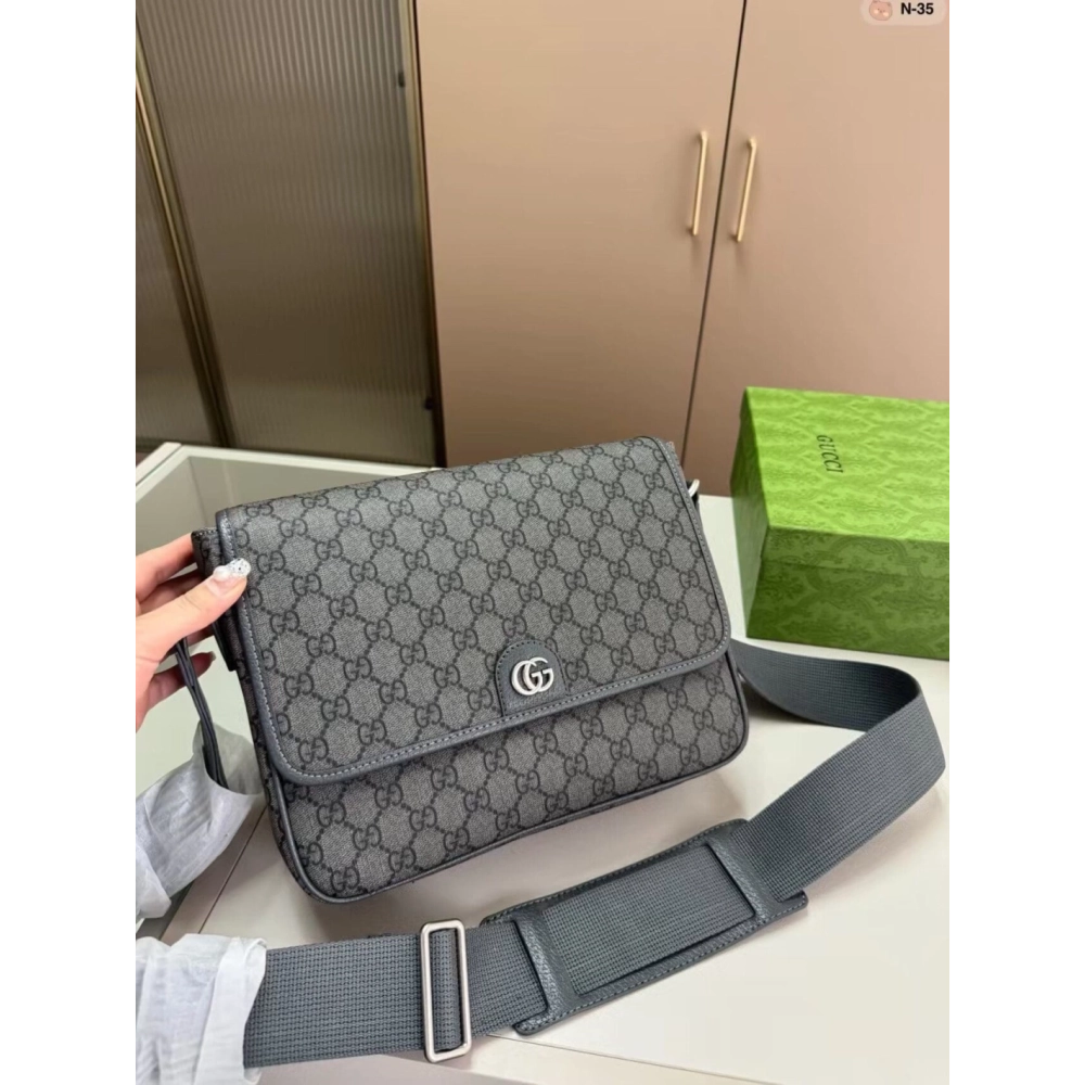 GUCCI OPHIDIA MESSENGER BAG,GUCCI,BAGS