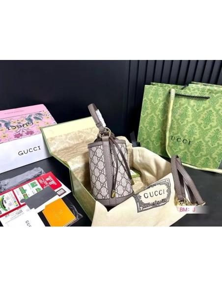 GUCCI OPHIDIA MINI BUCKET BAG,GUCCI,BAGS