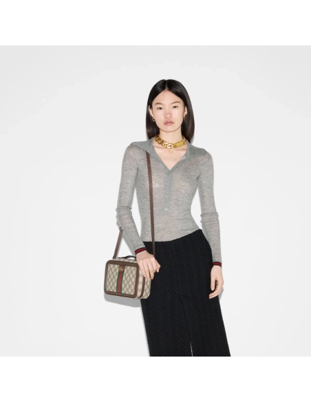 GUCCI Ophidia Small Crossbody Bag With Web,GUCCI,BAGS