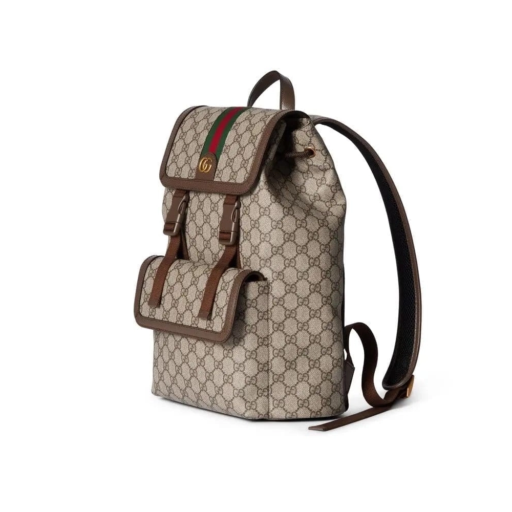 GUCCI OPHIDIA SMALL GG BACKPACK,GUCCI,BAGS