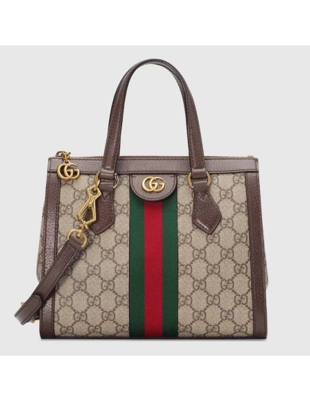 GUCCI OPHIDIA SMALL GG TOTE BAG,GUCCI,BAGS