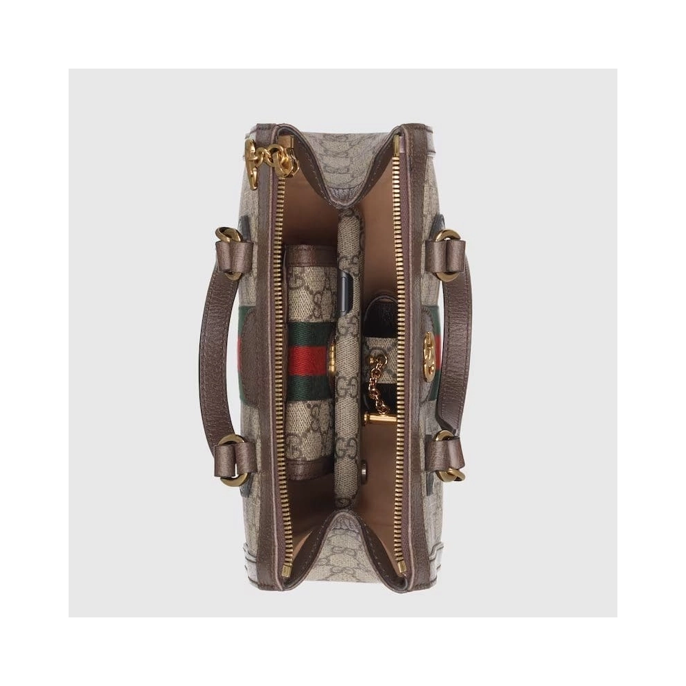 GUCCI OPHIDIA SMALL GG TOTE BAG,GUCCI,BAGS