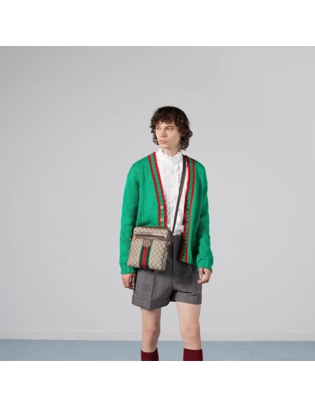 GUCCI OPHIDIA SMALL MESSENGER BAG,GUCCI,BAGS