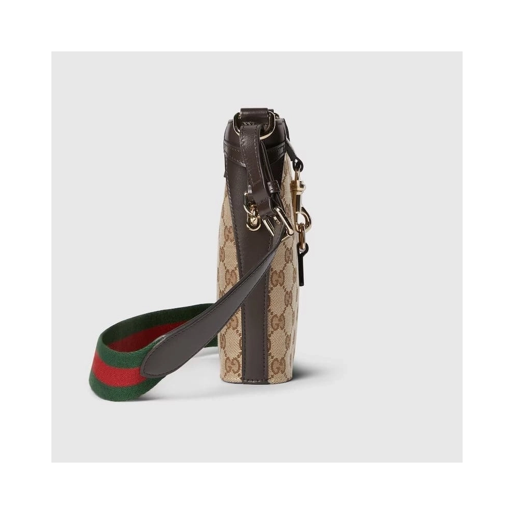 GUCCI ORIGINAL GG SMALL BUCKET BAG,GUCCI,BAGS