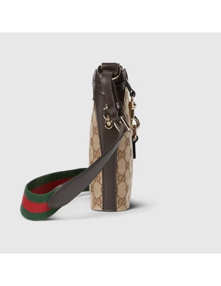 GUCCI ORIGINAL GG SMALL BUCKET BAG,GUCCI,BAGS