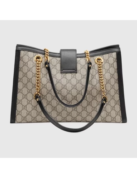 GUCCI PADLOCK MEDIUM GG SHOULDER BAG,GUCCI,BAGS