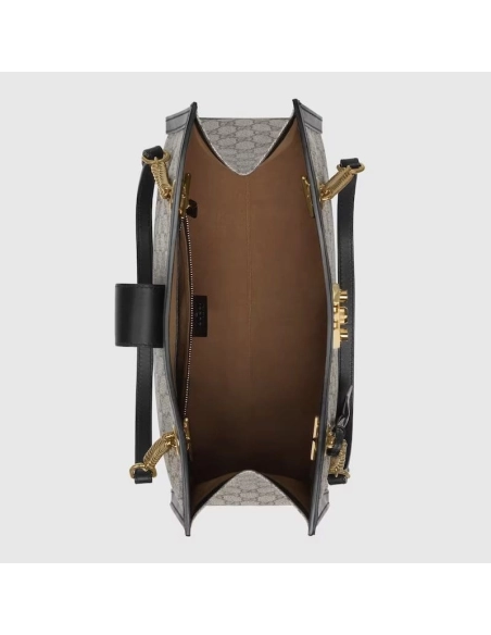 GUCCI PADLOCK MEDIUM GG SHOULDER BAG,GUCCI,BAGS