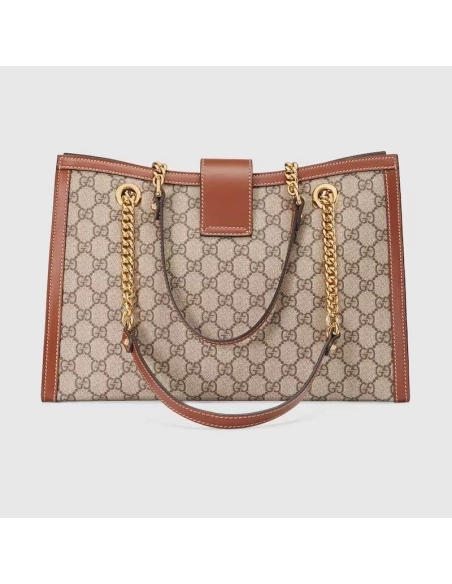 GUCCI PADLOCK MEDIUM GG SHOULDER BAG,GUCCI,BAGS