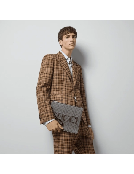 Gucci Pouch With Strap,GUCCI,BAGS