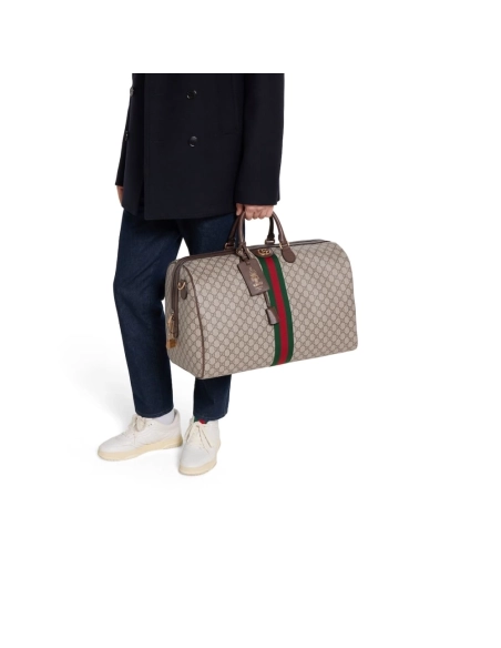 Gucci Savoy Large Duffle Bag,GUCCI,BAGS