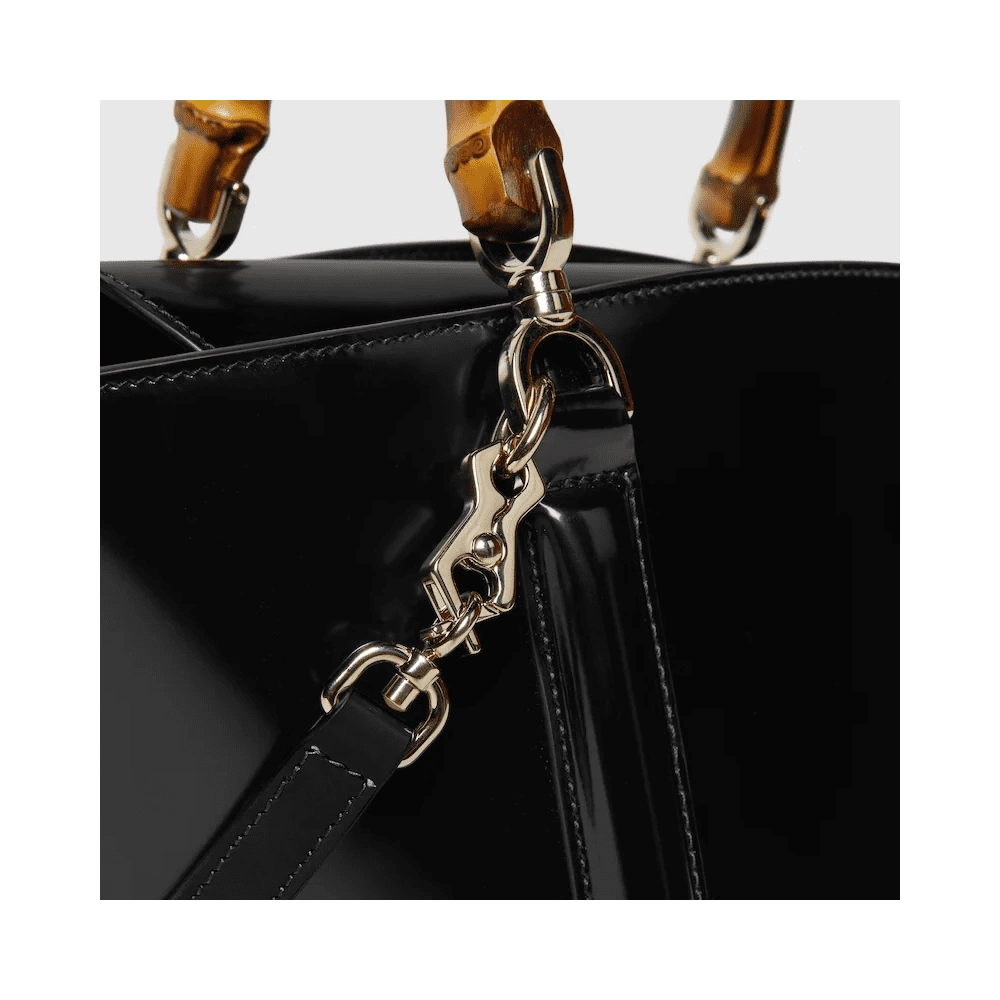 Gucci Small Bamboo Top Handle Tote Bag,GUCCI,BAGS