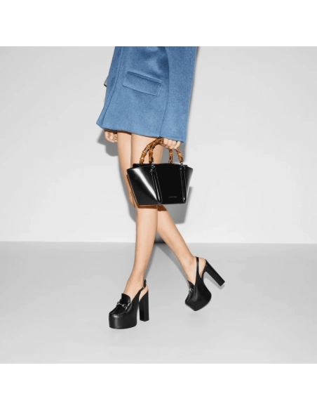 Gucci Small Bamboo Top Handle Tote Bag,GUCCI,BAGS