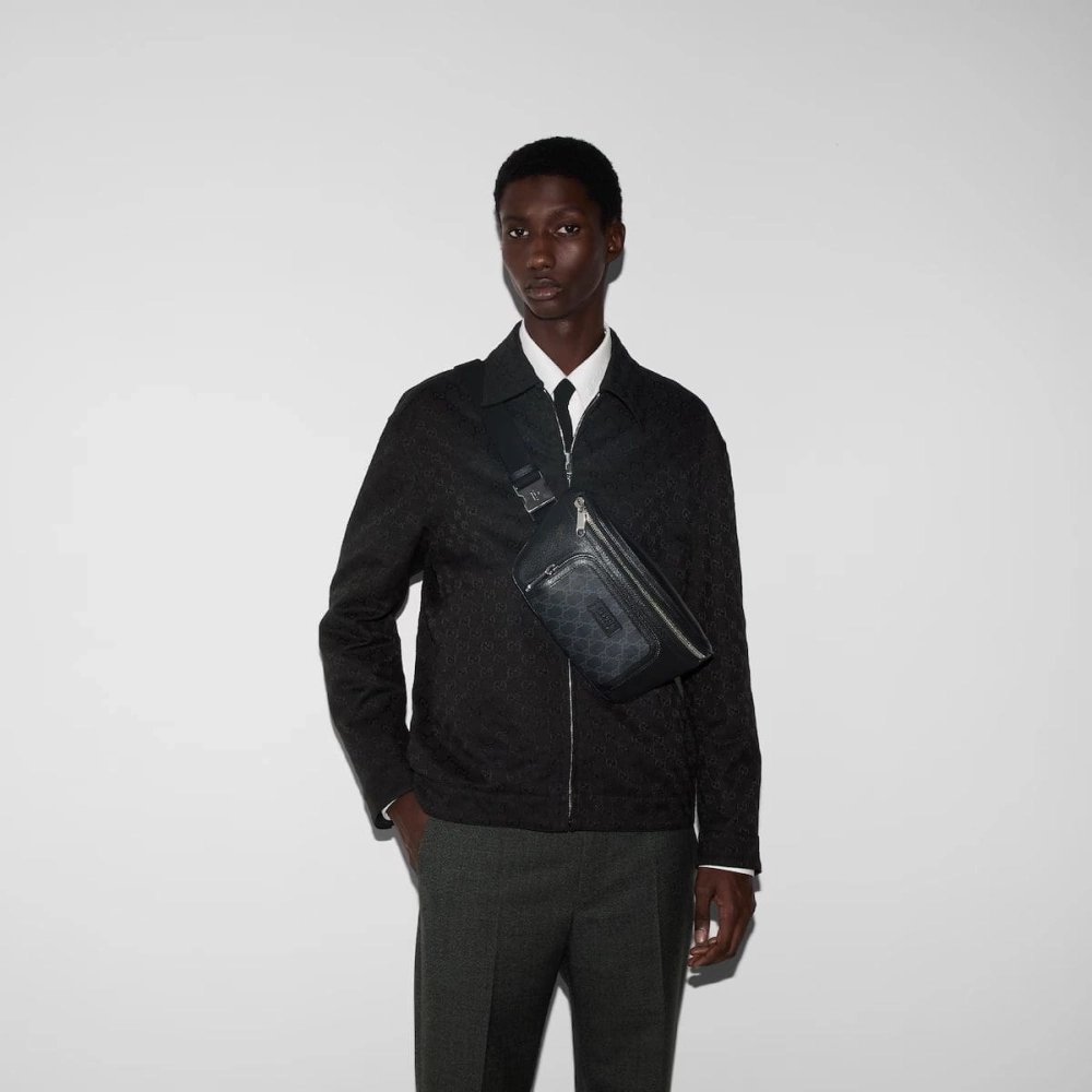 GUCCI SMALL GG BELT BAG WITH TAG,GUCCI,BAGS