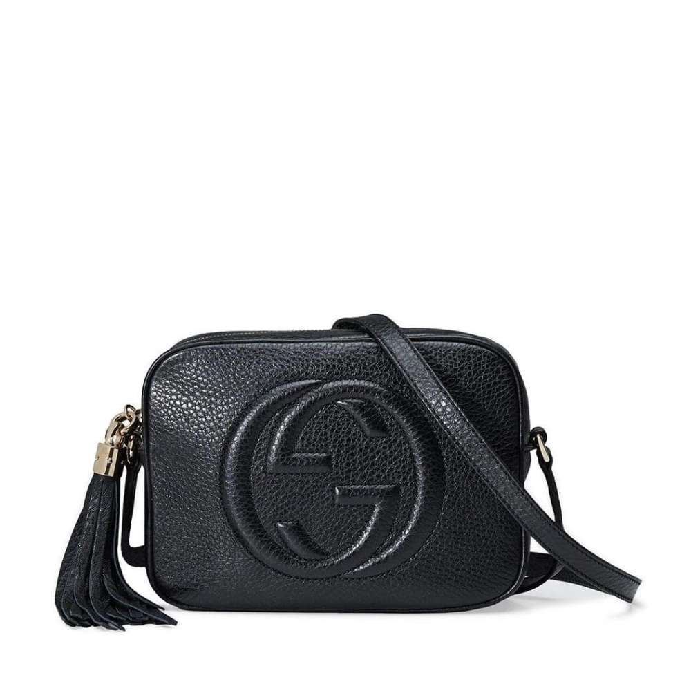 Gucci Soho Disco Bag Black,GUCCI,BAGS