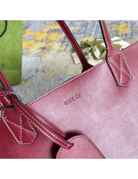 Gucci Tote Bag Floral Pattern GG Blooms Reversible Beige Pink,GUCCI,BAGS