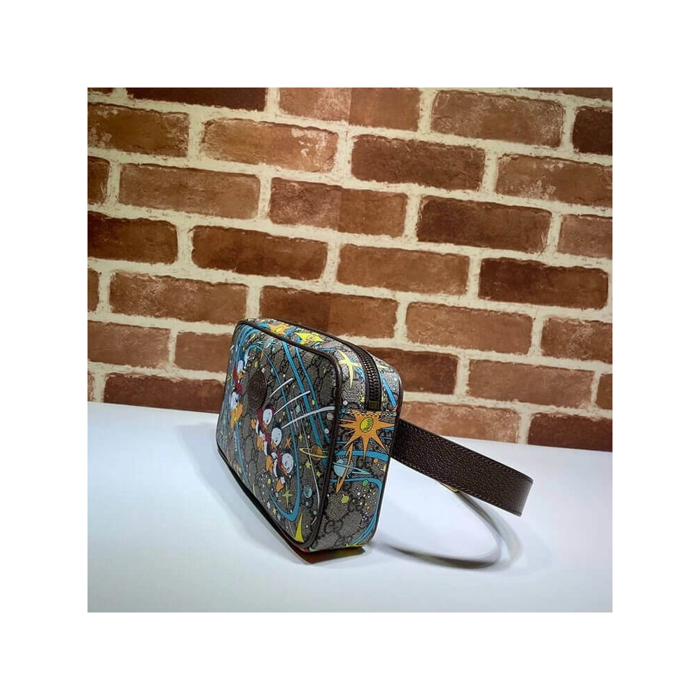 Gucci X Disney Donald Duck Print Belt Bag,GUCCI,BAGS