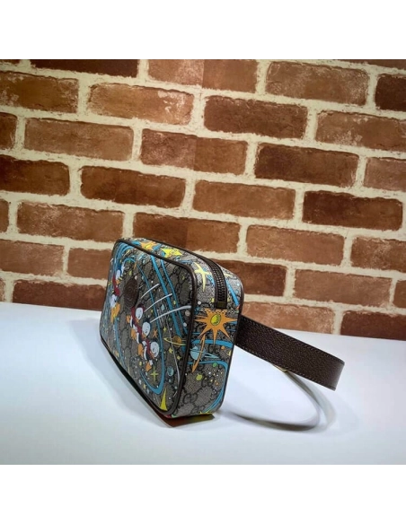 Gucci X Disney Donald Duck Print Belt Bag,GUCCI,BAGS