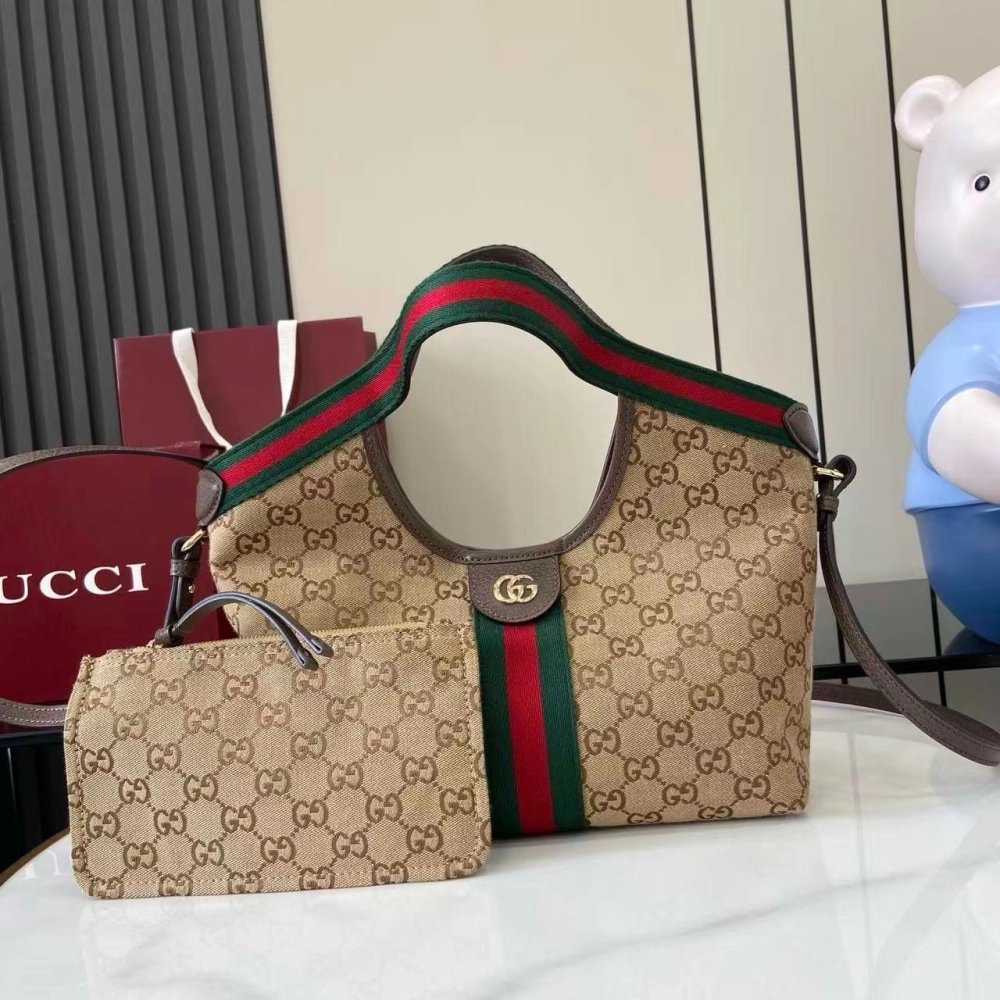Kleiner Gucci Giglio Shopper,GUCCI,BAGS