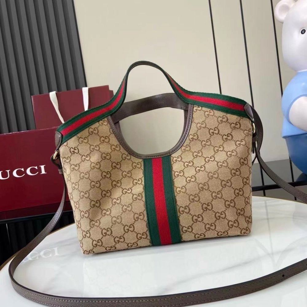 Kleiner Gucci Giglio Shopper,GUCCI,BAGS