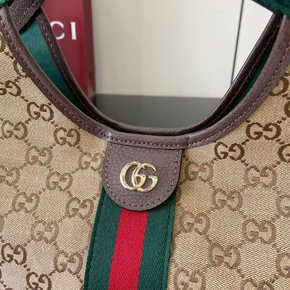 Kleiner Gucci Giglio Shopper,GUCCI,BAGS