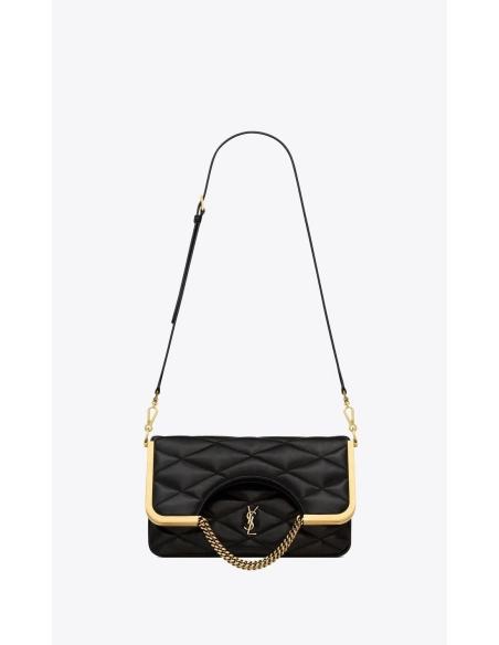 SAINT LAURENT 87 IN QUILTED LAMBSKIN,YSL,BAGS