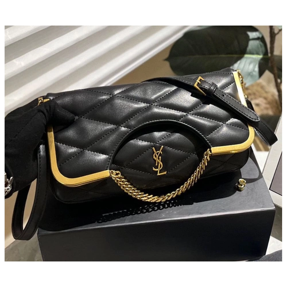SAINT LAURENT 87 IN QUILTED LAMBSKIN,YSL,BAGS