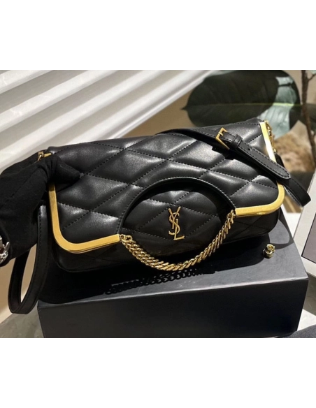 SAINT LAURENT 87 IN QUILTED LAMBSKIN,YSL,BAGS