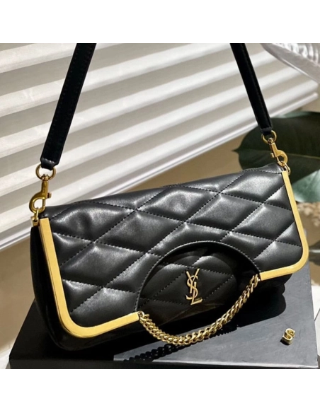 SAINT LAURENT 87 IN QUILTED LAMBSKIN,YSL,BAGS