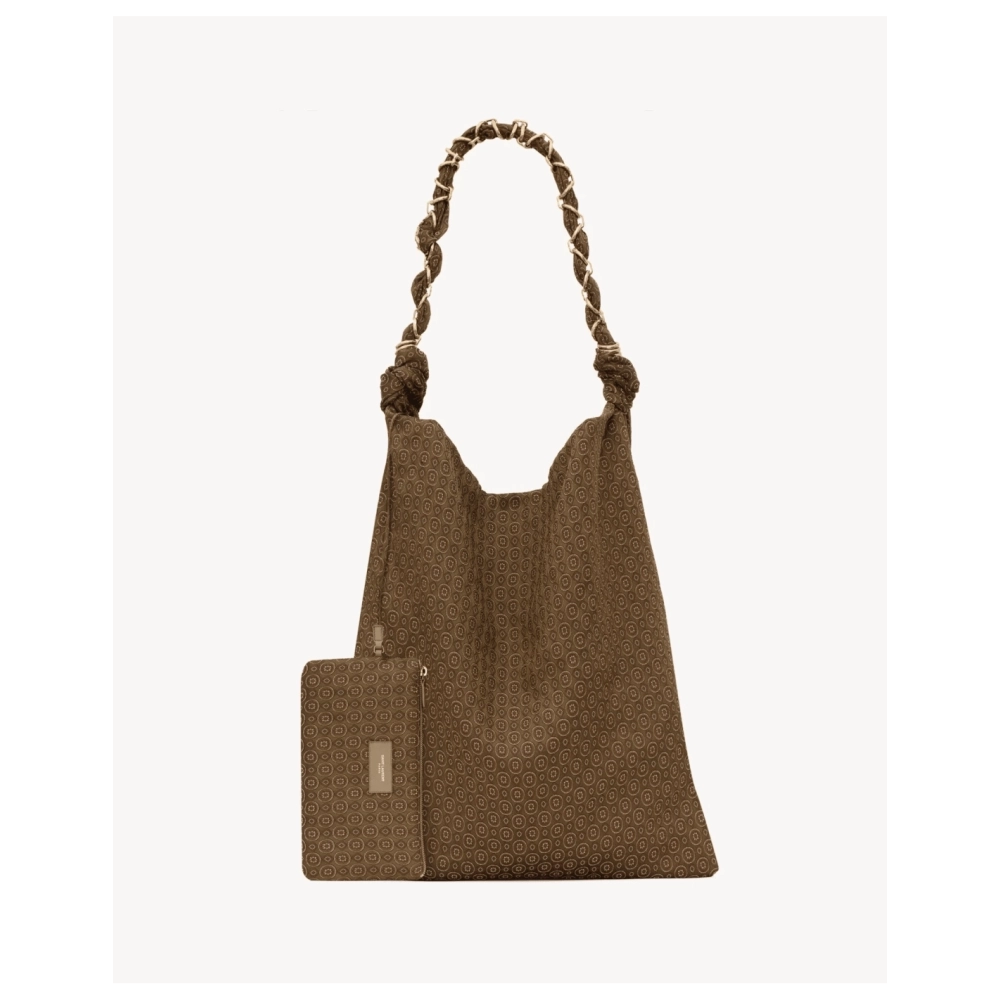 Saint Laurent AMALIA In Jacquard,YSL,BAGS