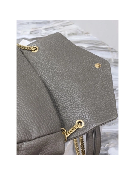 SAINT LAURENT Calypso Large In Grained Lambskin STYLE 777399AACYT3212,YSL,BAGS