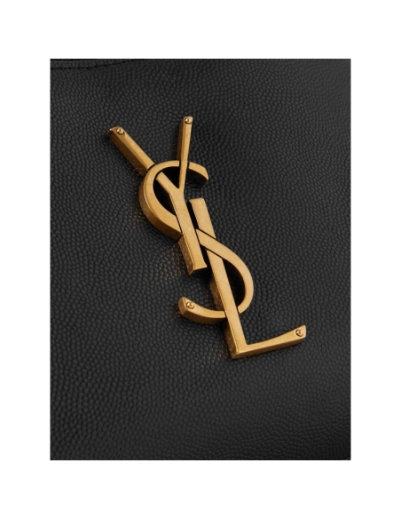 SAINT LAURENT Cassandre Textured Leather Belt Bag,YSL,BAGS