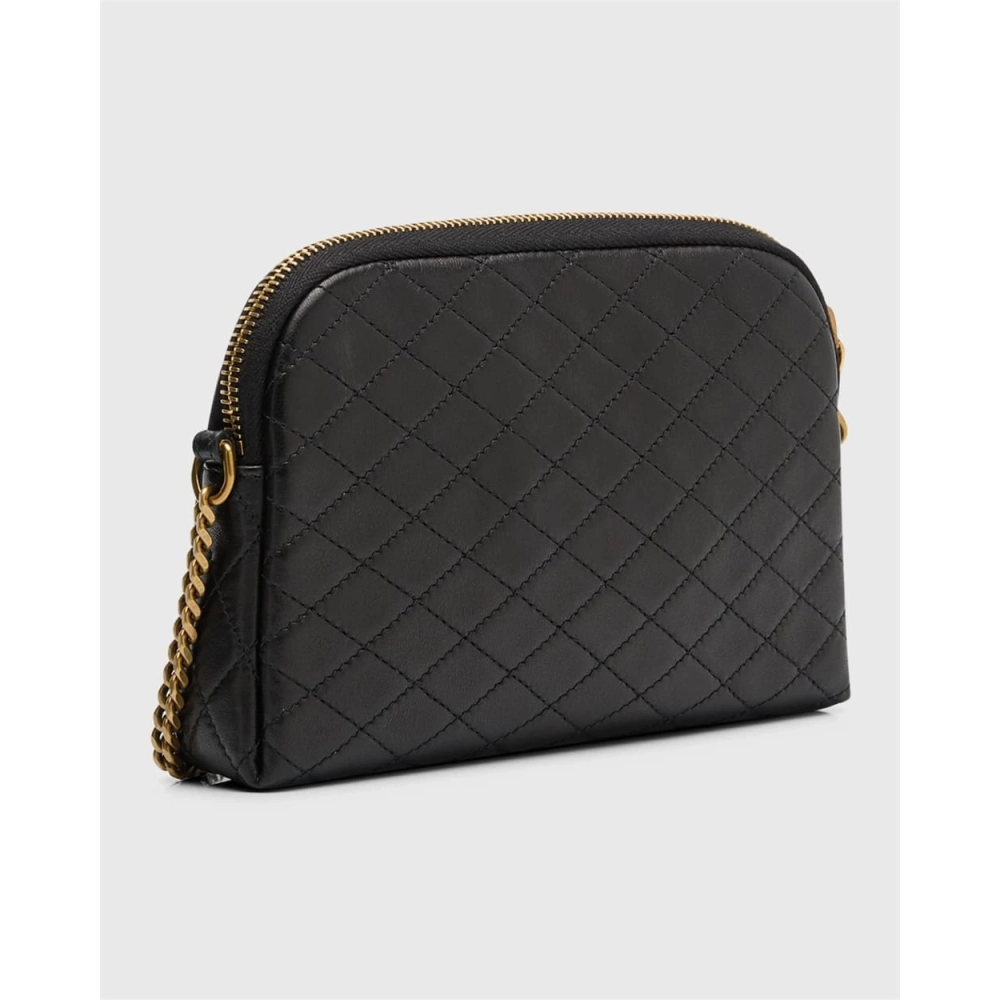 Saint Laurent Gaby Mini YSL Crossbody Bag In Quilted Leather,YSL,BAGS