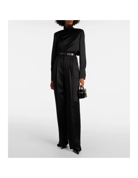 Saint Laurent Gaby Quilted Patent Leather Vanity Bag,YSL,BAGS