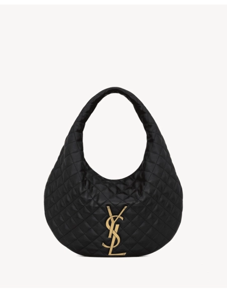 Saint Laurent ICARE Hobo In Quilted Nappa,YSL,BAGS