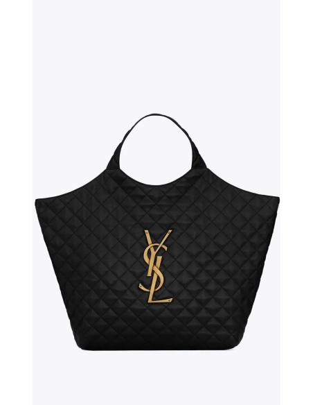 SAINT LAURENT ICARE MAXI SHOPPING BAG IN QUILTED LAMBSKIN,YSL,BAGS