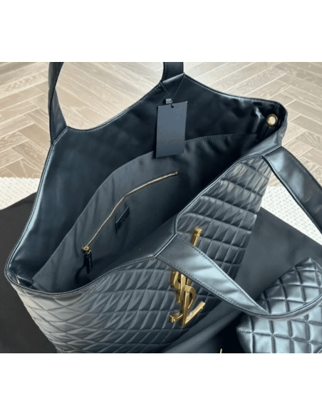 SAINT LAURENT ICARE MAXI SHOPPING BAG IN QUILTED LAMBSKIN,YSL,BAGS