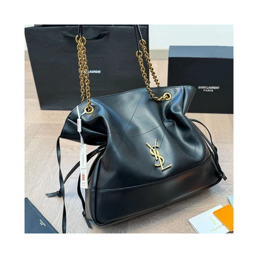 Saint Laurent JAMIE SHOPPING BAG In Lambskin,YSL,BAGS