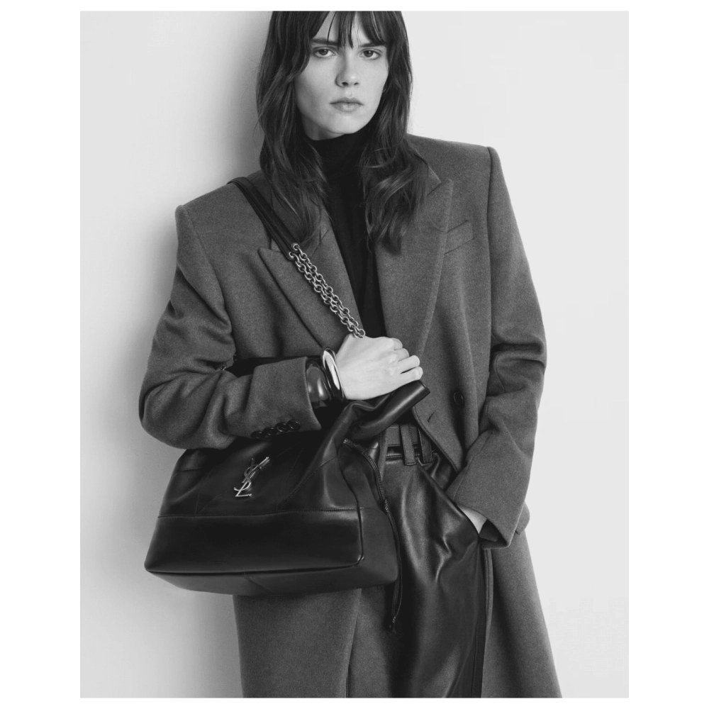 Saint Laurent JAMIE SHOPPING BAG In Lambskin,YSL,BAGS