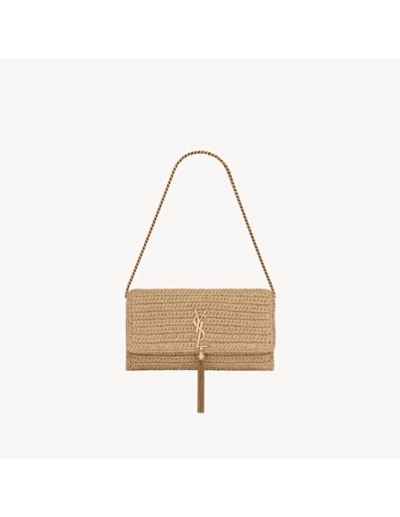Saint Laurent Kate 99 Tassel In Raffia,YSL,BAGS