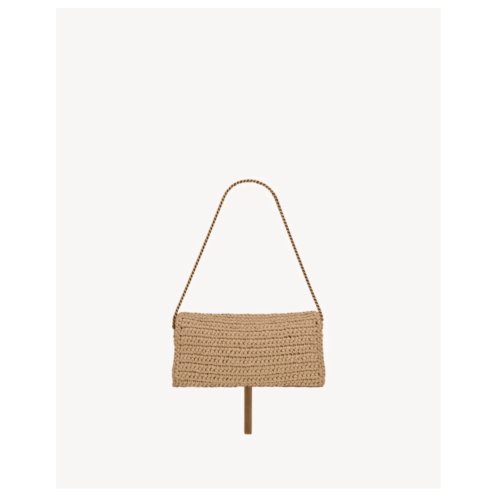 Saint Laurent Kate 99 Tassel In Raffia,YSL,BAGS