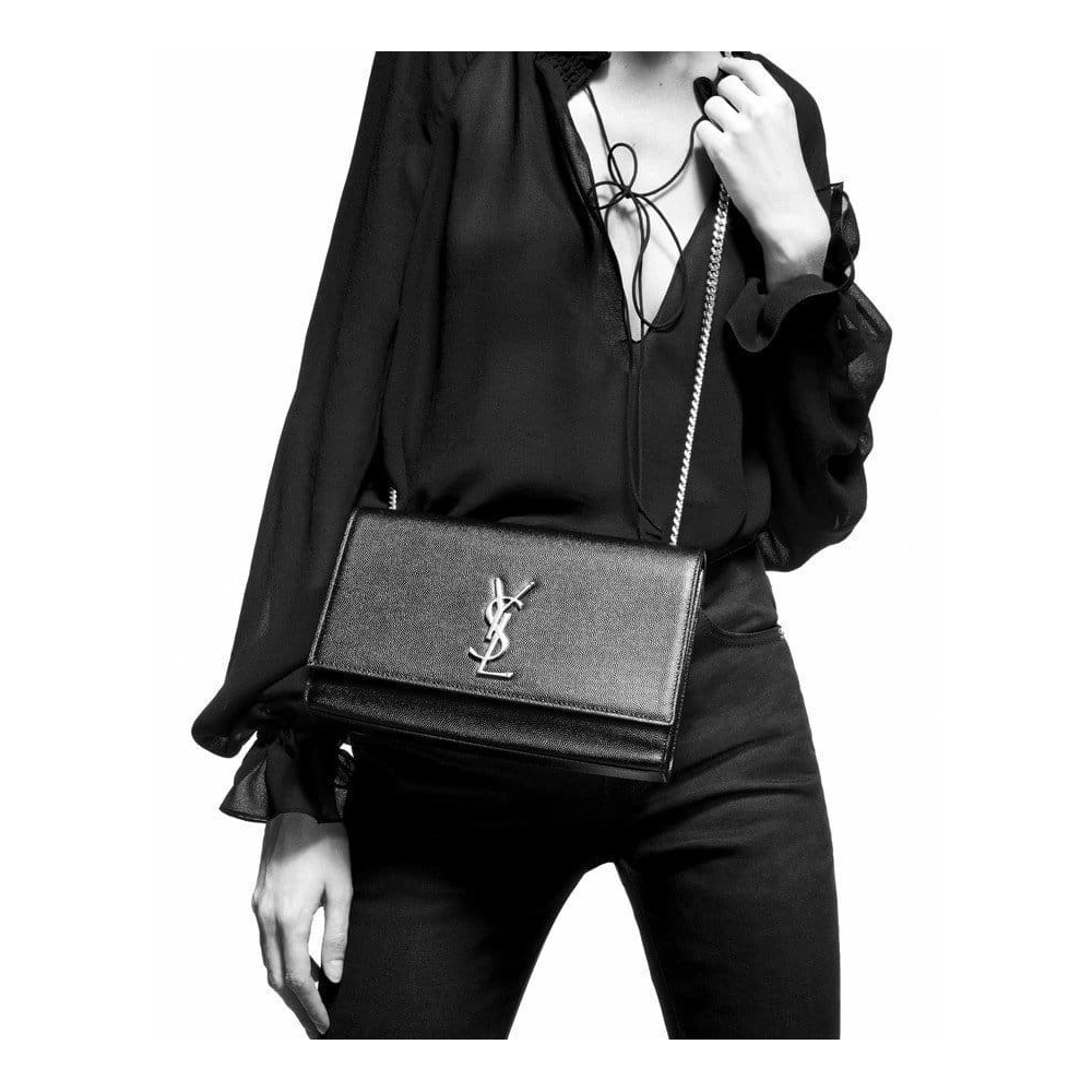 Saint Laurent Kate Medium In Grain De Poudre Embossed Leather,YSL,BAGS
