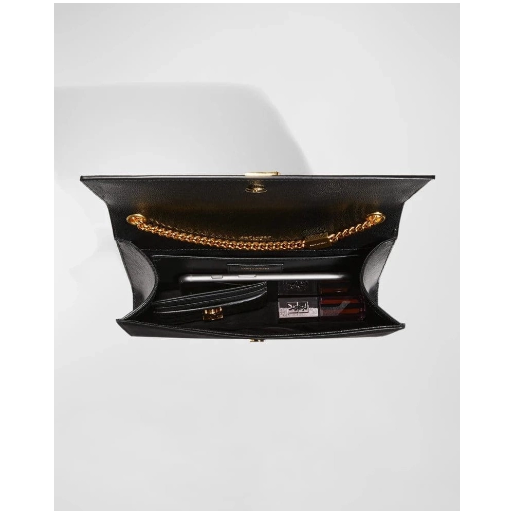 Saint Laurent Kate Medium YSL Crossbody Bag In Grained Leather,YSL,BAGS