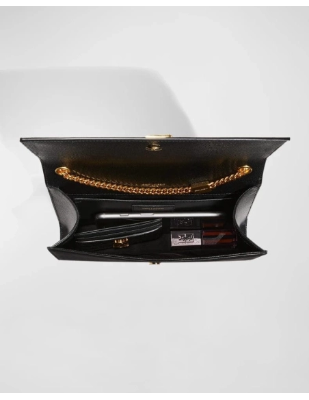 Saint Laurent Kate Medium YSL Crossbody Bag In Grained Leather,YSL,BAGS