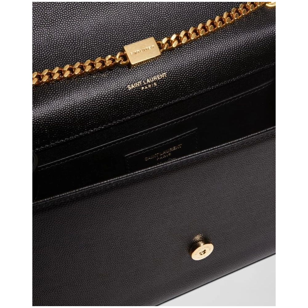 Saint Laurent Kate Medium YSL Crossbody Bag In Grained Leather,YSL,BAGS